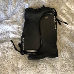 Däv lace up rain boots